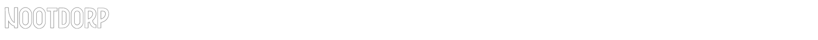 Nootdorp font preview